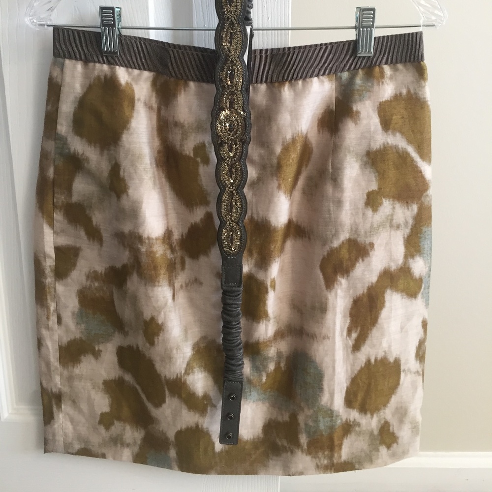 Loft Skirt with Belt--Never Worn